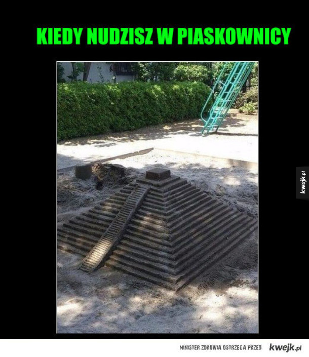 w piaskownicy