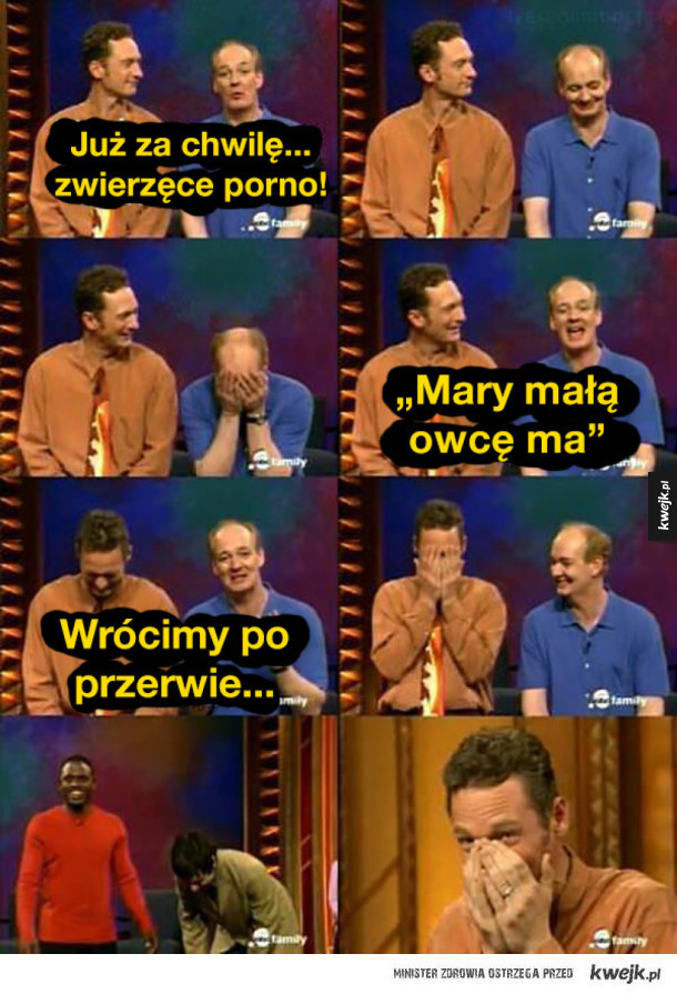 Whose line is it anyway?