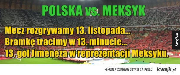Polska vs Meksyk - memy po meczu