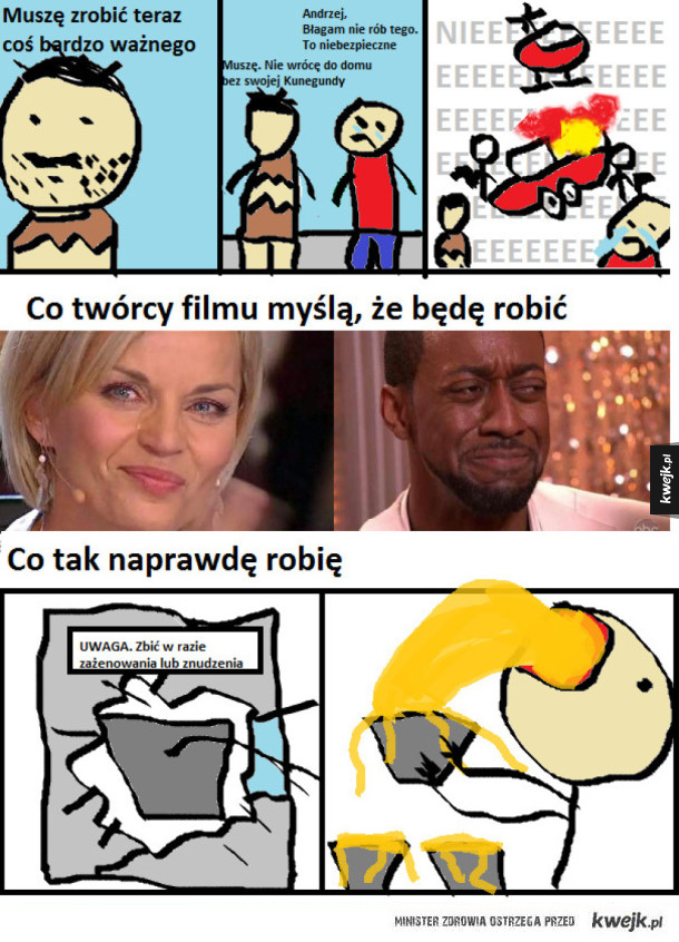 Nie działają na mnie te sceny