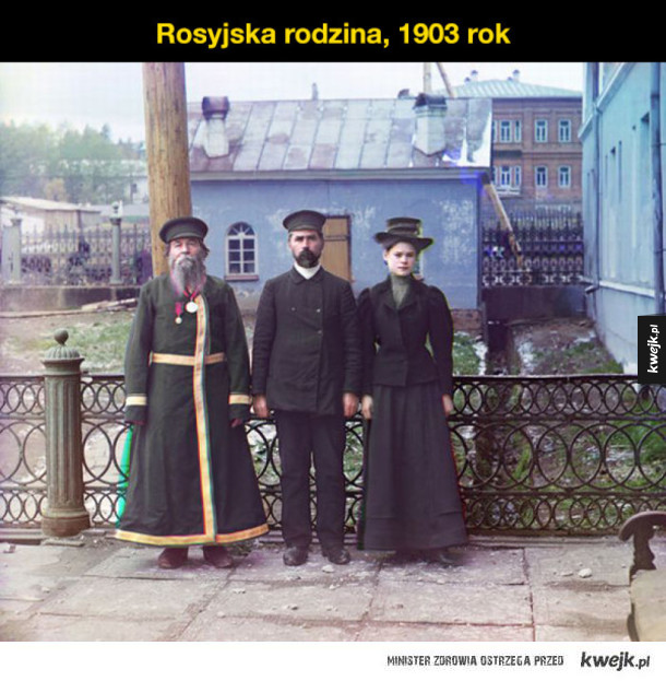 Porcja historycznych zdjęć w kolorze