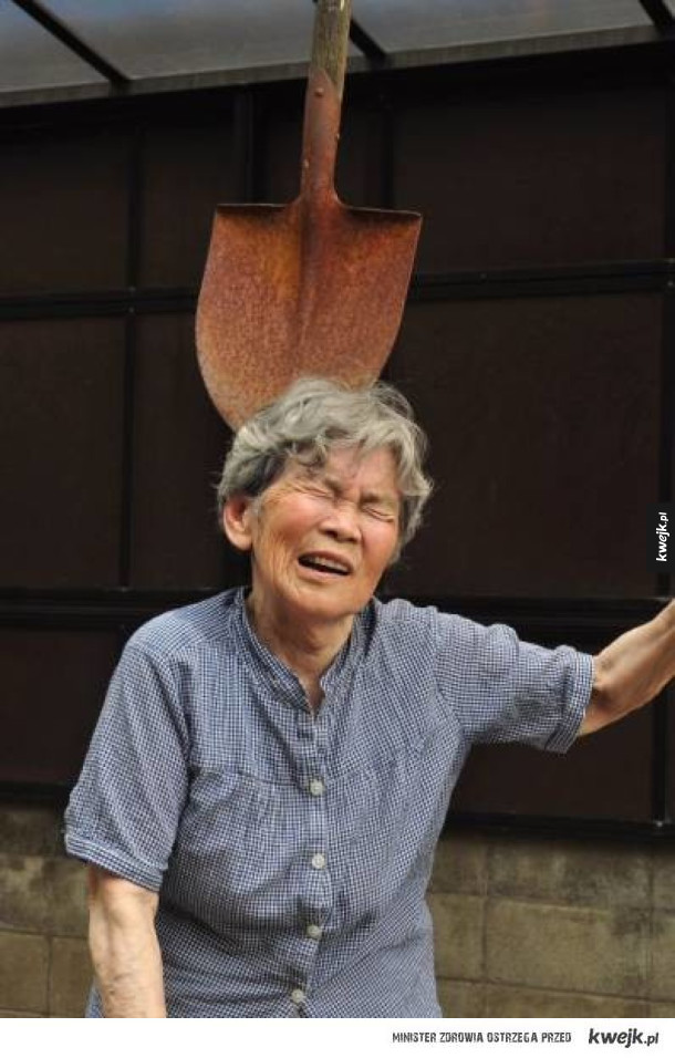 Zabawne selfie japońskiej babci