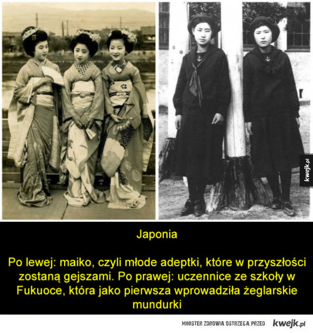 Jak wyglądali młodzi ludzie z różnych krajów około 100 lat temu