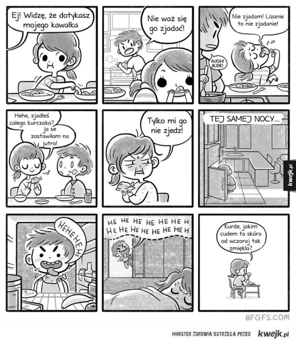 Zabawne komiksy o życiu z chłopakiem i psem