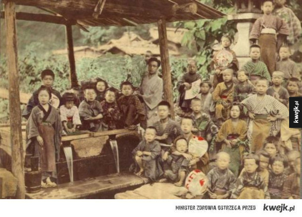 XIX-wieczni Japończycy na koloryzowanych zdjęciach