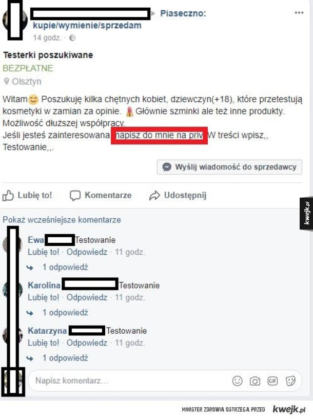 Ciekawe czy trafią szminką w dobre miejsce...