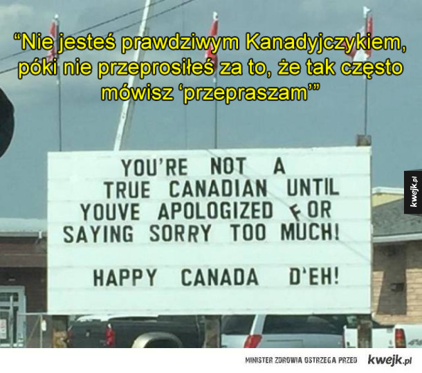 Takie rzeczy to tylko w Kanadzie...
