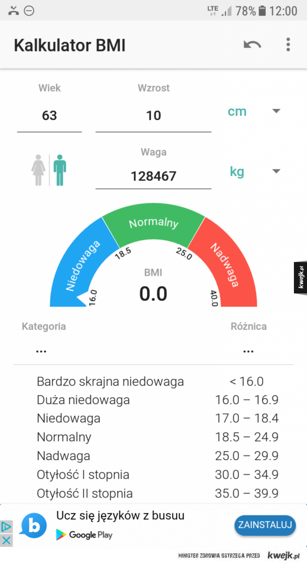 Aż tak źle...