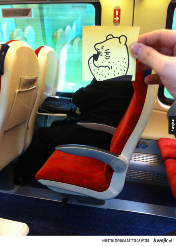 Kiedy nudzi Ci się w pociągu