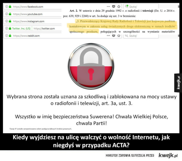 Nowy pomysł Rządu na cenzurę Internetu