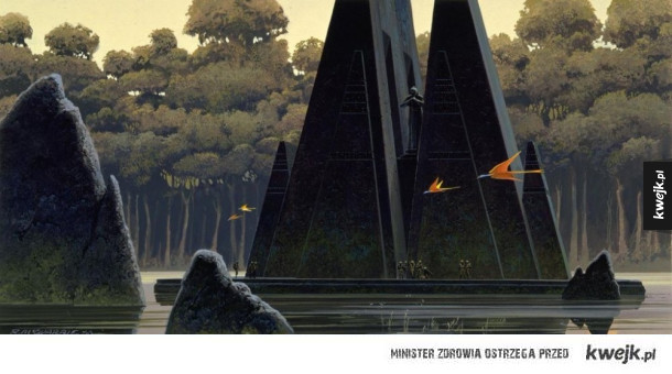 Ralph McQuarrie i jego grafiki koncepcyjne do "Gwiezdnych Wojen"