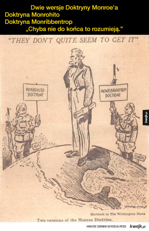 Satyryczne ilustracje i komiksy polityczne z czasów II wojny światowej