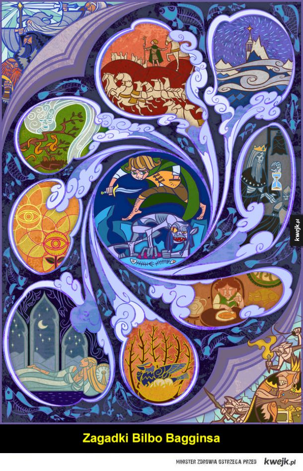 Ilustracje inspirowane opowieściami J.R.R. Tolkiena autorstwa breath-art
