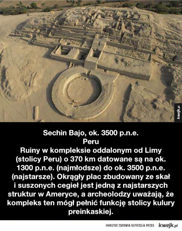 Najstarsze struktury i budowle stworzone przez ludzi