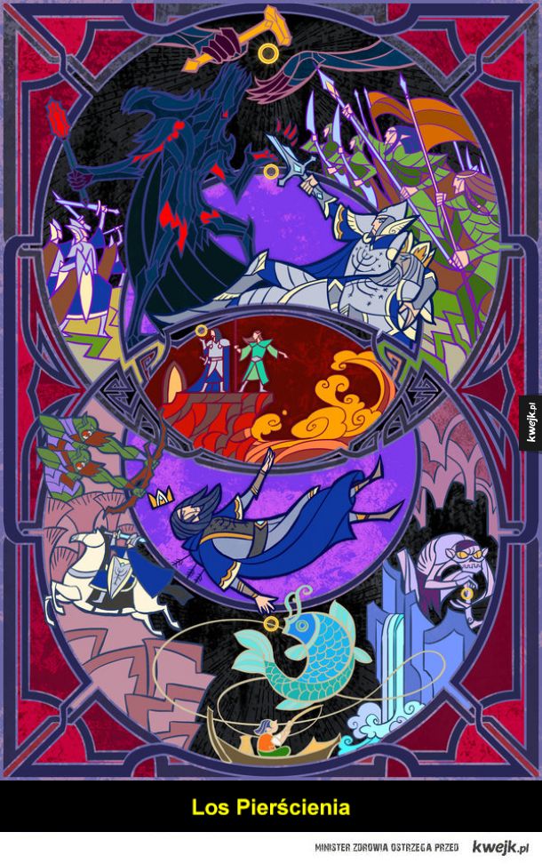 Ilustracje inspirowane opowieściami J.R.R. Tolkiena autorstwa breath-art