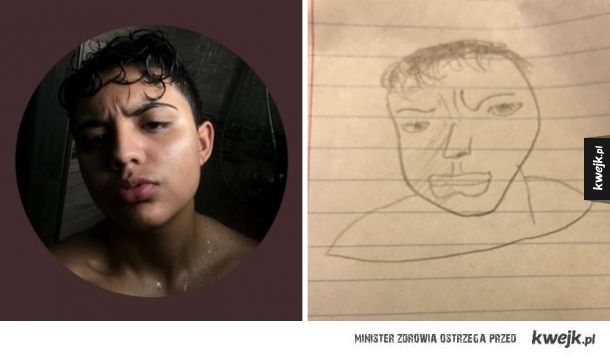 Student z Teksasu i jego zaskakujące portrety