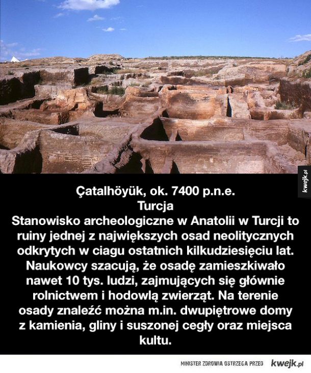 Najstarsze struktury i budowle stworzone przez ludzi