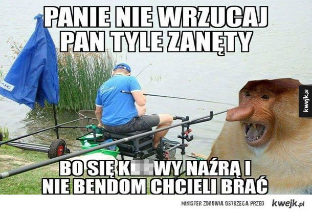 Janusz na rybach