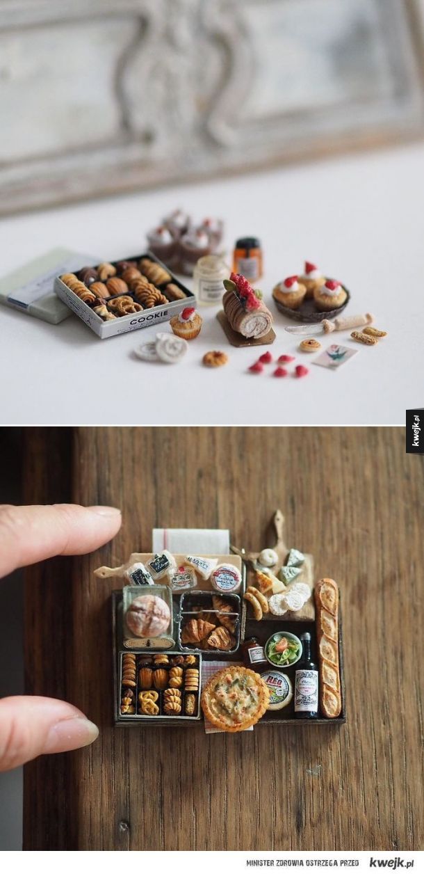 Niezwykłe miniatury wykonane przez Kiyomi