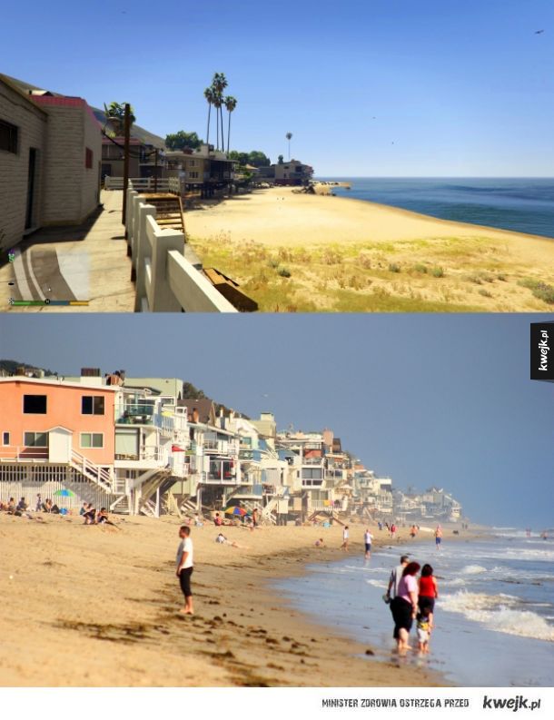 Porównanie między Los Angeles a Los Santos