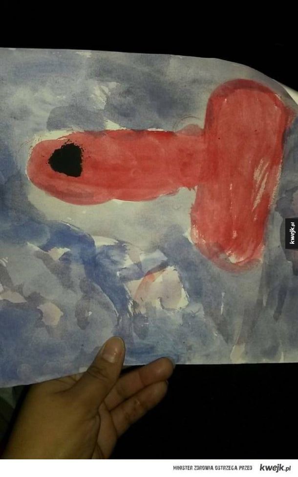 Niezamierzone, seksualne treści w obrazkach wykonanych przez dzieci