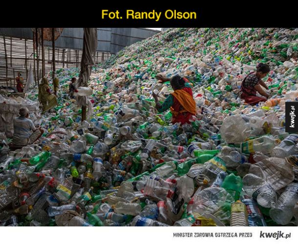 "Planeta czy plastik" - seria szokujących fotografii National Geographic
