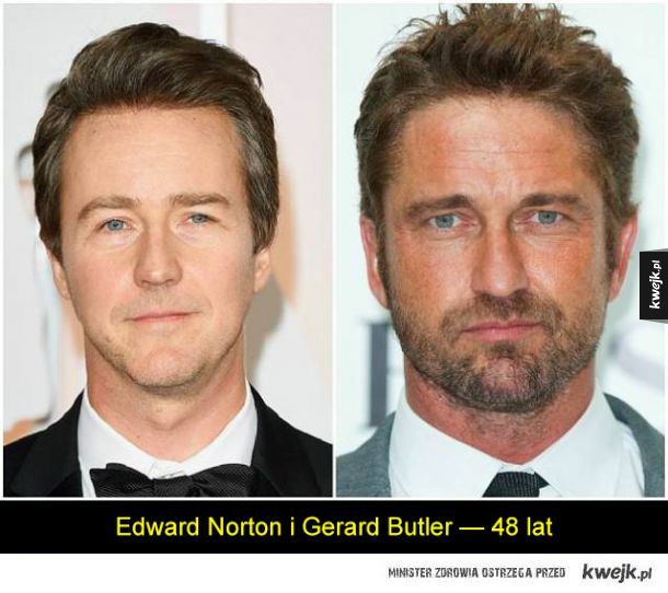 Trudno uwierzyć, że ci aktorzy są w tym samym wieku