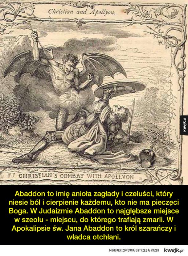Demony i stwory z różnych wierzeń i mitologii