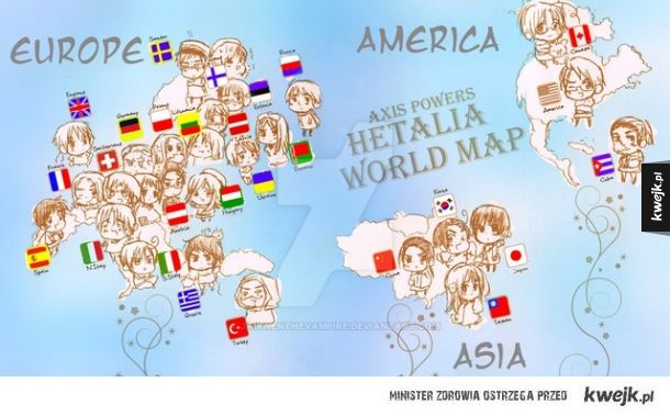 Mangozjebana mapa świata XD