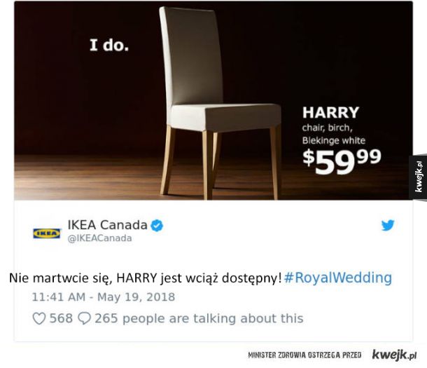 Internet nie może przestać śmieszkować z Królewskiego Ślubu