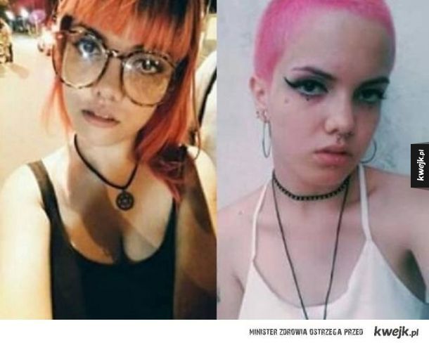 Kobiety przed i po tym jak zostały "feministkami"