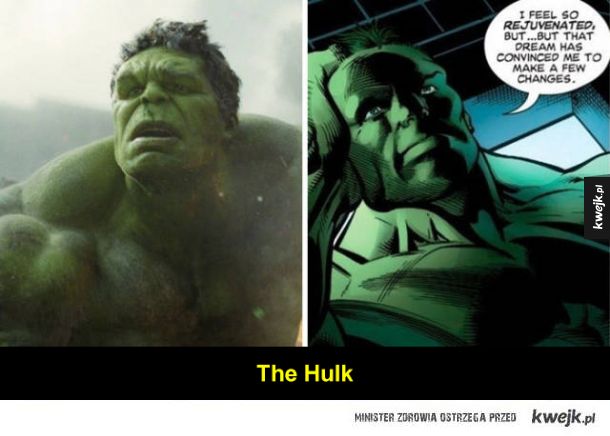 Niektórzy Avengersi są całkiem podobni do swoich komiksowych wersji, inni nieco mniej