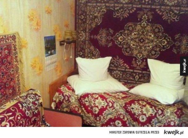 Rosjanie naprawdę kochają dywany...