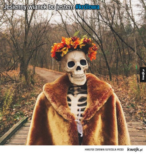 Skellie - szkielet parodiujący influencerki i modelki z Instagrama
