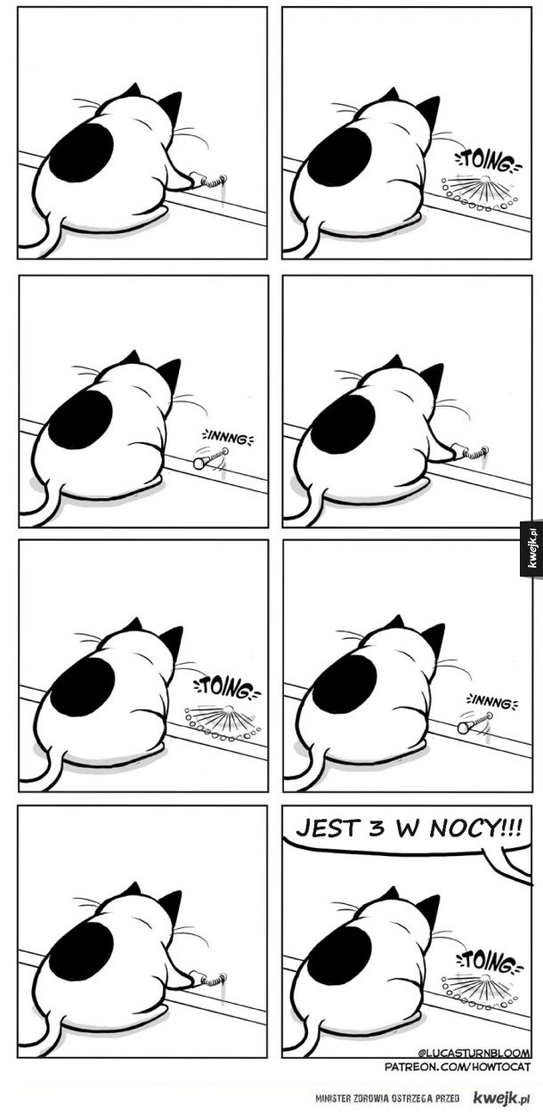 Prawdziwe życie z kotem w komiksach Lucasa Turnblooma