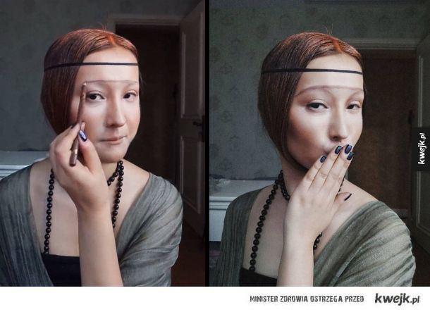 Niesamowite transformacje chińskiej makijażystki