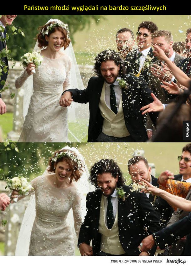 Serialowy Jon Snow poślubił serialową partnerkę