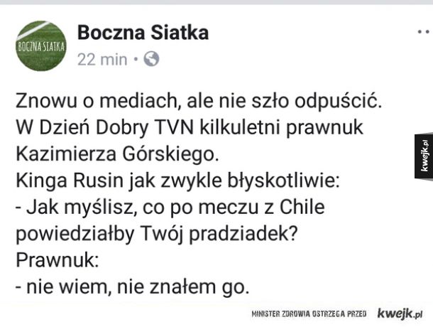 Prawnuk Kazimierza Górskiego