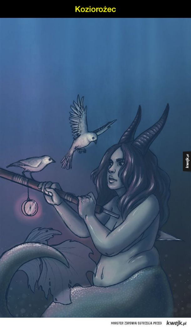 Znaki zodiaku jako mityczne boginie na ilustracjach Emilee Petersmark