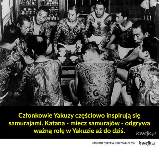 Ciekawostki o Yakuzie
