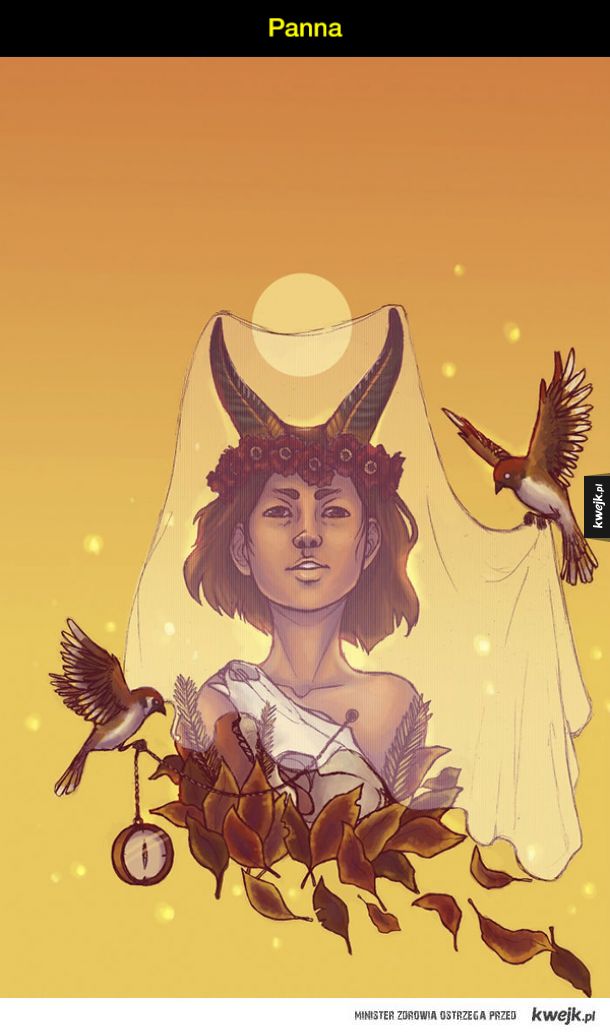 Znaki zodiaku jako mityczne boginie na ilustracjach Emilee Petersmark
