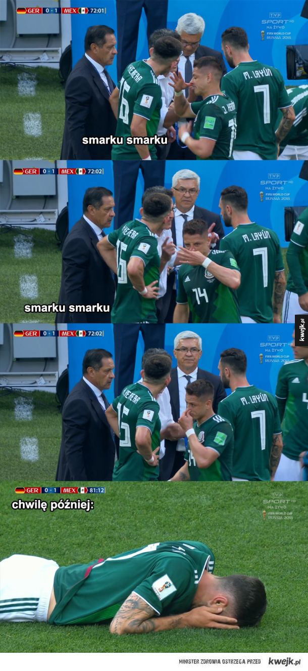 Memy po meczu Niemcy – Meksyk