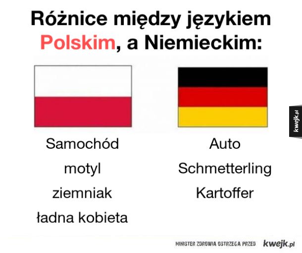 Różnice między polskim a niemieckim