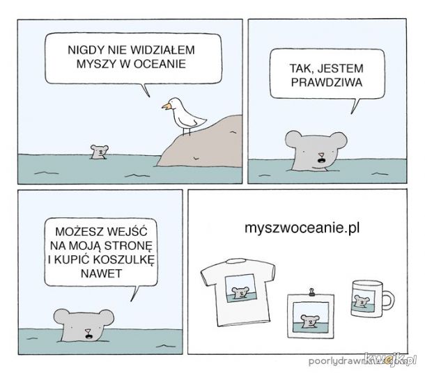 Mysz w oceanie