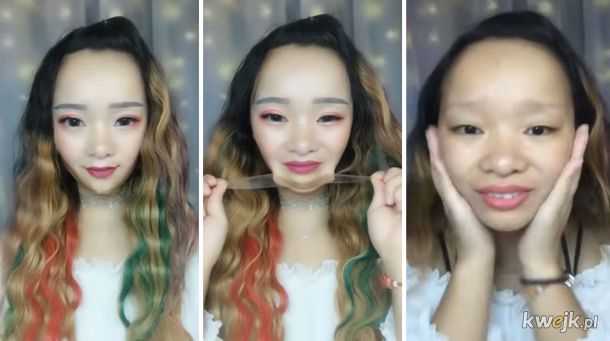 Azjatki ściągające makijaż - i to dosłownie - sprawią, że będziesz mieć problemy z zaufaniem