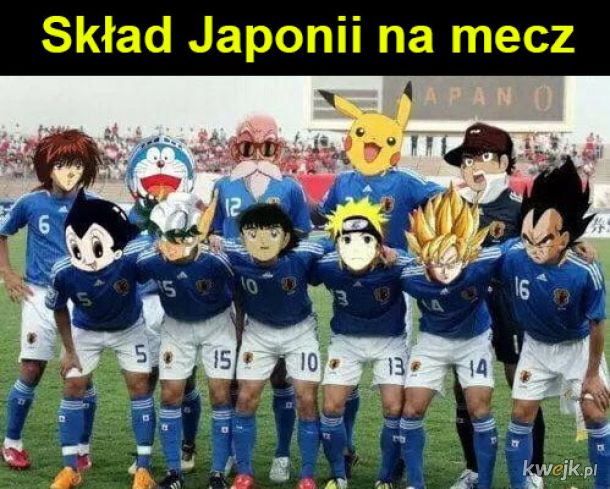 Memy z meczu Japonia - Belgia