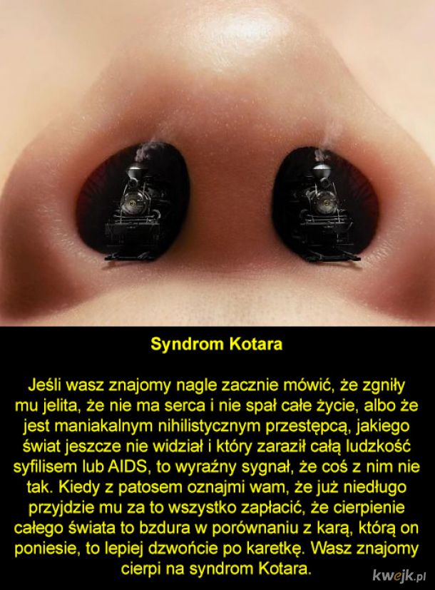 Dziwaczne syndromy, o których pewnie nawet nie słyszeliście