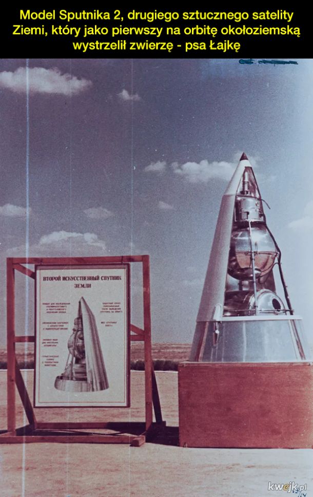 Fotografie z poligonu Kapustin Jar, z którego na orbitę wystrzelono psich kosmonautów
