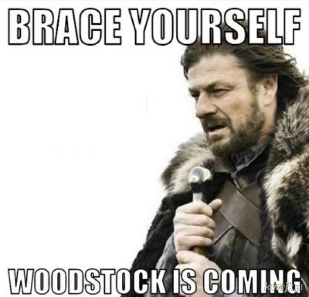 Woodstock is coming