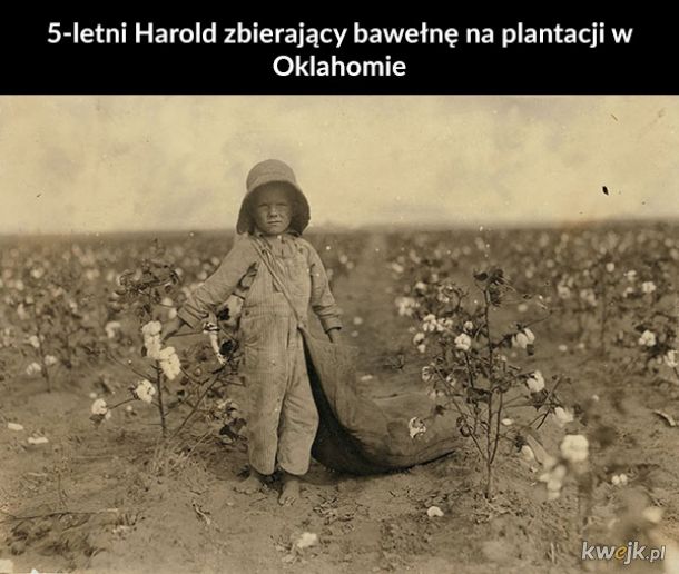 Zdjęcia z początku XX wieku przedstawiające pracujące dzieci